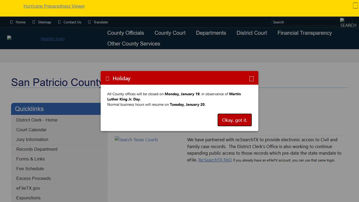 San Patricio County, Texas